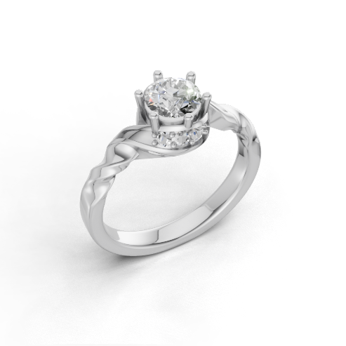 round-14k white gold|round-18k white gold|round-platinum