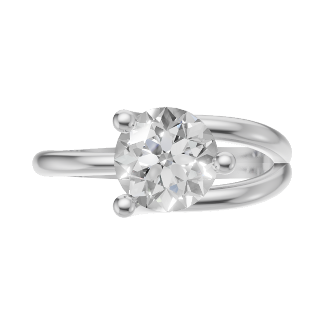 round-14k white gold|round-18k white gold|round-platinum