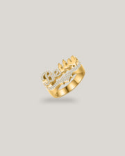 Custom 3D Name Ring