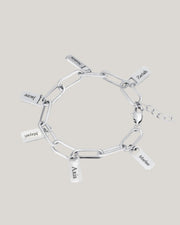 The Name Tag Charm Bracelet
