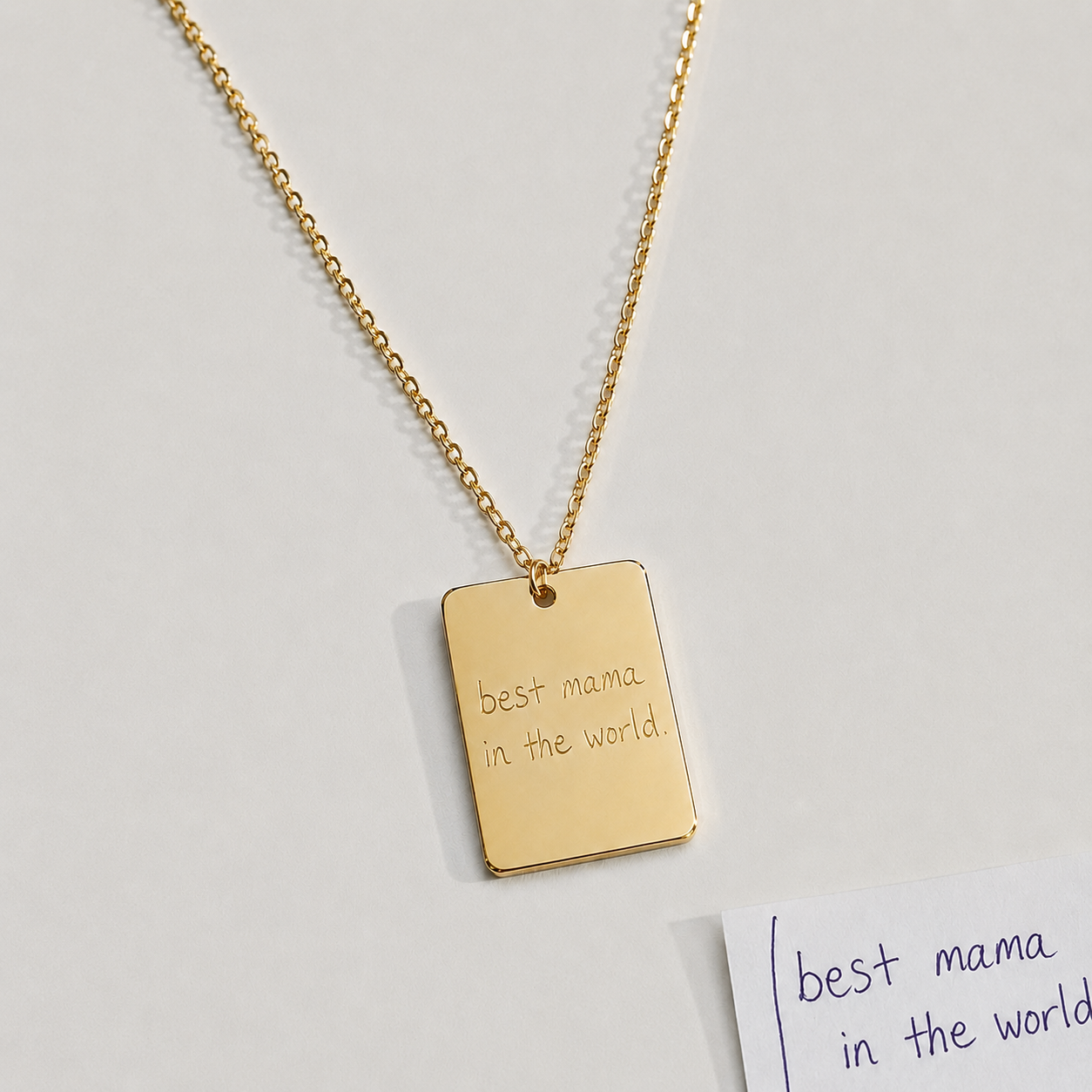The Note Necklace