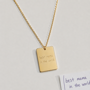 The Note Necklace