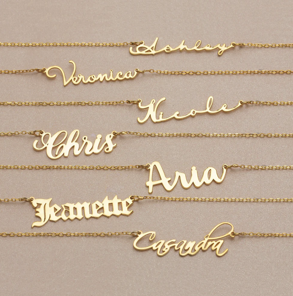 The Custom Name Necklace