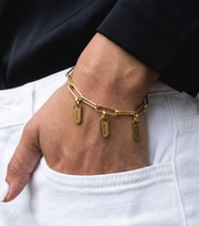 The Name Tag Charm Bracelet