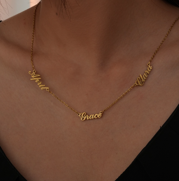 Multi Name Necklace